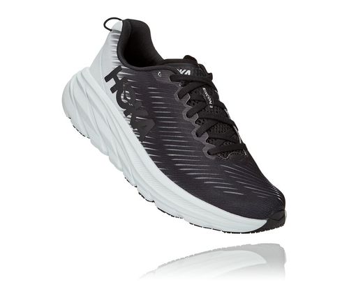 Hoka One One Dame Rincon 3 Road Løpesko Svart/Hvit Norge-92XZS